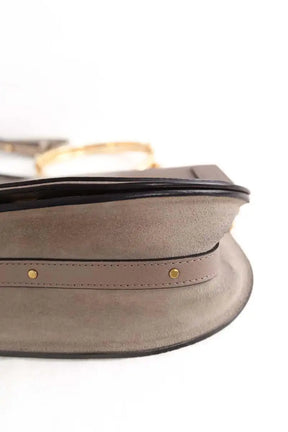Sac à bandoulière Chloé Bracelet Nile  Beige en Cuir