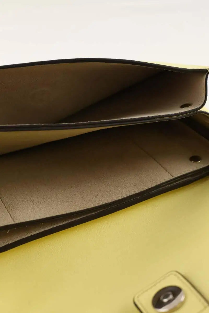 Sac à bandoulière Chloé Jaune en Cuir