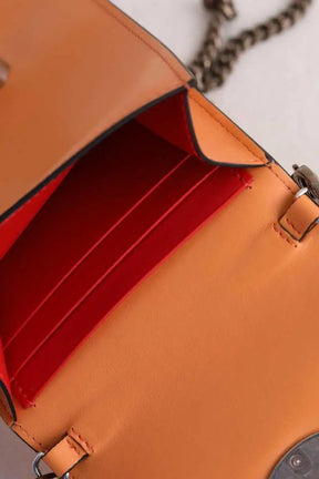 Sac à bandoulière Christian Lacroix Orange en Cuir