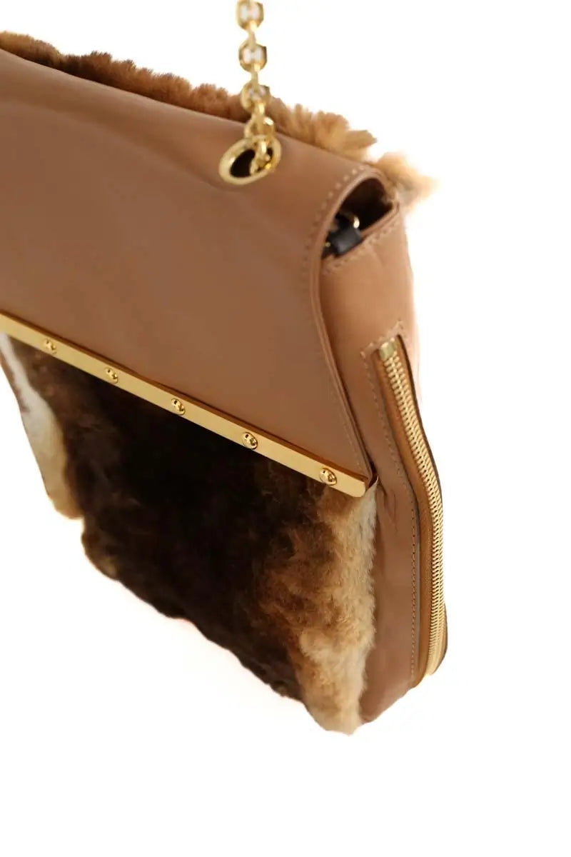 Sac à bandoulière Christian Louboutin Marron en Cuir