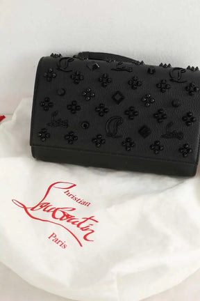 Sac à bandoulière Christian Louboutin Paloma Noir en Cuir