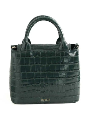 Sac à bandoulière Claudie Pierlot Anouck Vert en Cuirs exotiques