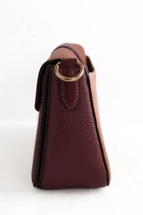 Sac à bandoulière Coach Georgie Orange en Cuir