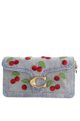 Sac à bandoulière Coach Tabby Bleu en Denim - Jeans - Seconde Main