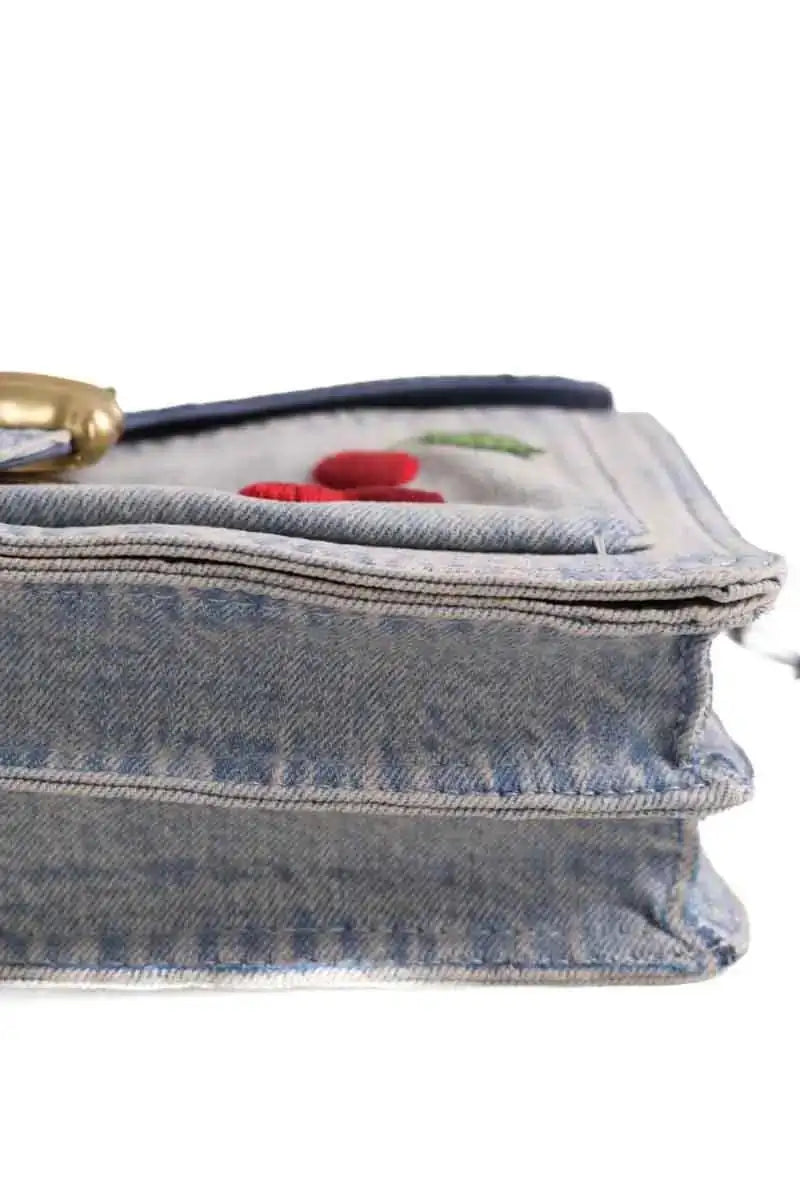 Sac à bandoulière Coach Tabby Bleu en Denim - Jeans