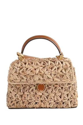 Sac à bandoulière Cult Gaia Beige en Osier - Seconde Main