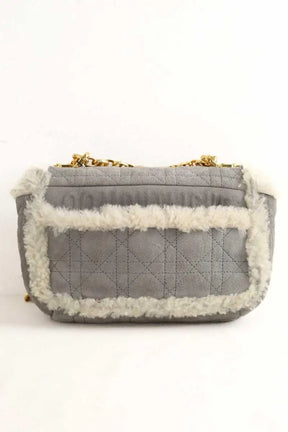 Sac à bandoulière Dior 30 montaigne Gris en Cuir