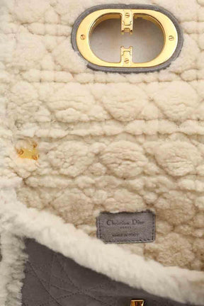 Sac à bandoulière Dior 30 montaigne Gris en Cuir