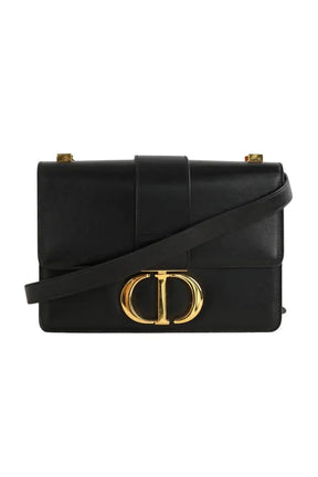 Sac à bandoulière Dior 30 montaigne Noir en Cuir - Seconde Main