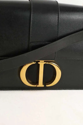 Sac à bandoulière Dior 30 montaigne Noir en Cuir