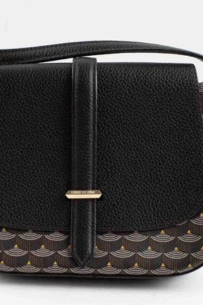 Sac à bandoulière Fauré Le Page Marron en Cuir