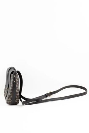 Sac à bandoulière Fauré Le Page Marron en Cuir
