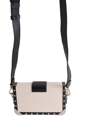 Sac à bandoulière Fendi Fendi Baguette Trunk Mini Blanc en Cuir