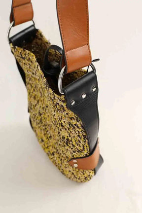 Sac à bandoulière Isabel Marant Jaune en Tissu