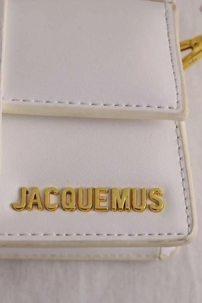 Sac à bandoulière Jacquemus Blanc en Cuir