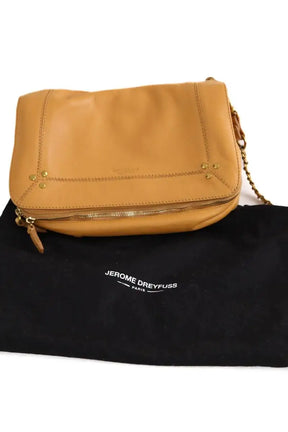 Sac à bandoulière Jérôme Dreyfuss Bobi Jaune en Cuir