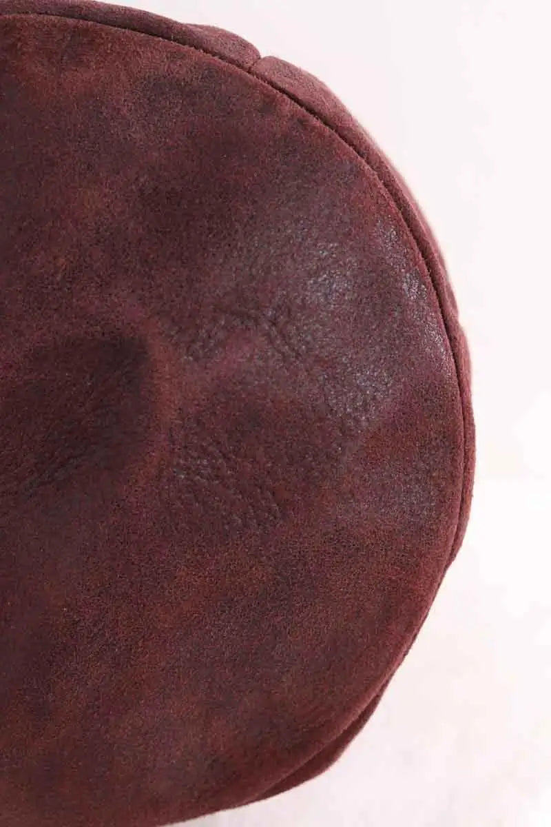 Sac à bandoulière Jérôme Dreyfuss Bordeaux en Cuir