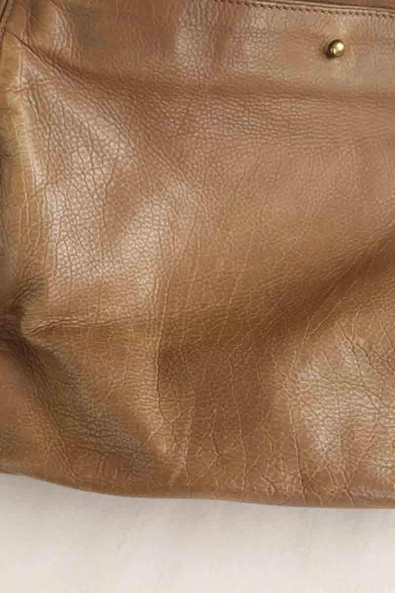 Sac à bandoulière Jérôme Dreyfuss Camel en Cuir