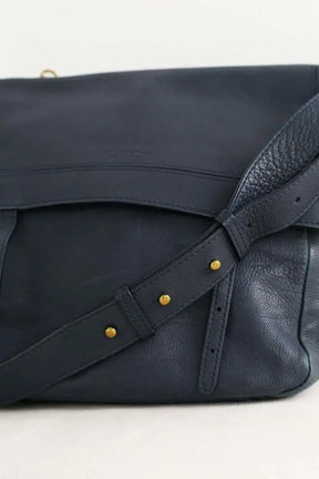 Sac à bandoulière Jérôme Dreyfuss Jeremie Bleu en Cuir