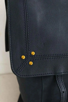 Sac à bandoulière Jérôme Dreyfuss Jeremie Bleu en Cuir