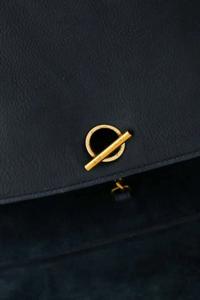 Sac à bandoulière Jérôme Dreyfuss Jeremie Bleu en Cuir