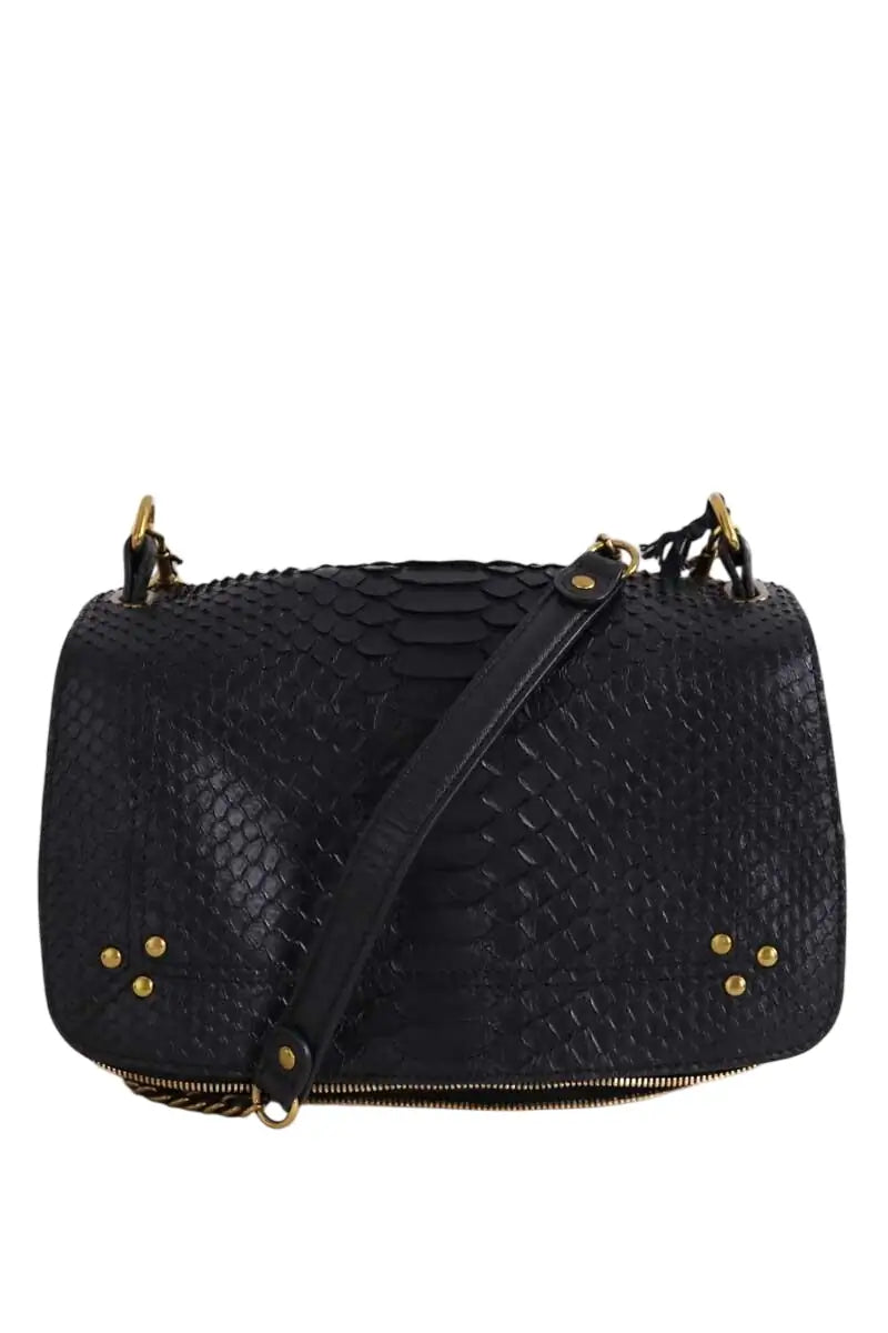 Sac à bandoulière Jérôme Dreyfuss Noir en Cuir - Seconde Main