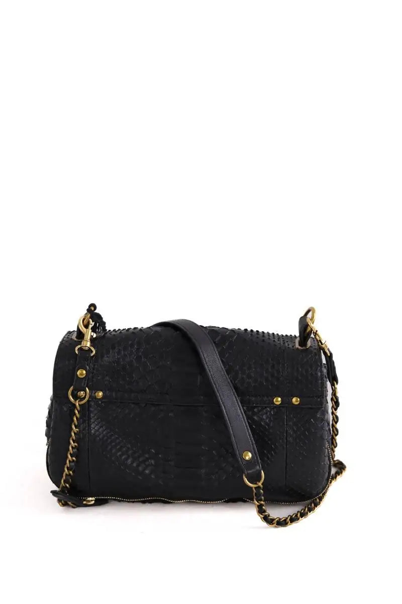 Sac à bandoulière Jérôme Dreyfuss Noir en Cuir