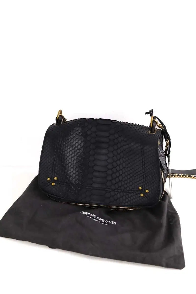 Sac à bandoulière Jérôme Dreyfuss Noir en Cuir