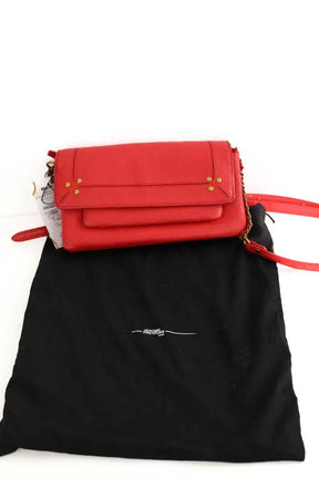 Sac à bandoulière Jérôme Dreyfuss Rouge en Cuir