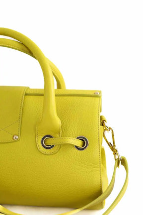 Sac à bandoulière Jimmy Choo Rosalie Jaune en Cuir