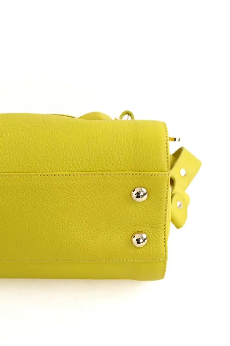 Sac à bandoulière Jimmy Choo Rosalie Jaune en Cuir