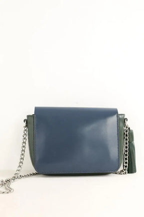 Sac à bandoulière Lacoste Kaki en Cuir