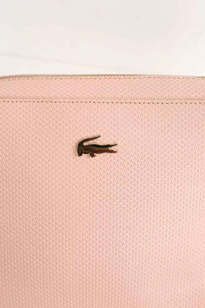 Sac à bandoulière Lacoste Rose en Cuir