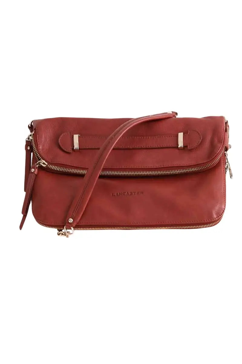 Sac à bandoulière Lancaster Marron en Cuir - Seconde Main