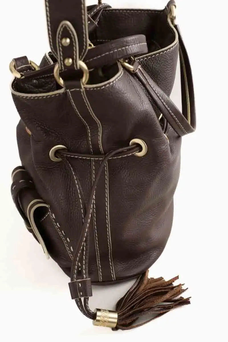 Sac à bandoulière Lancel Bordeaux en Cuir