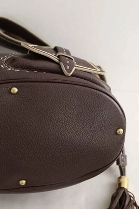 Sac à bandoulière Lancel Bordeaux en Cuir