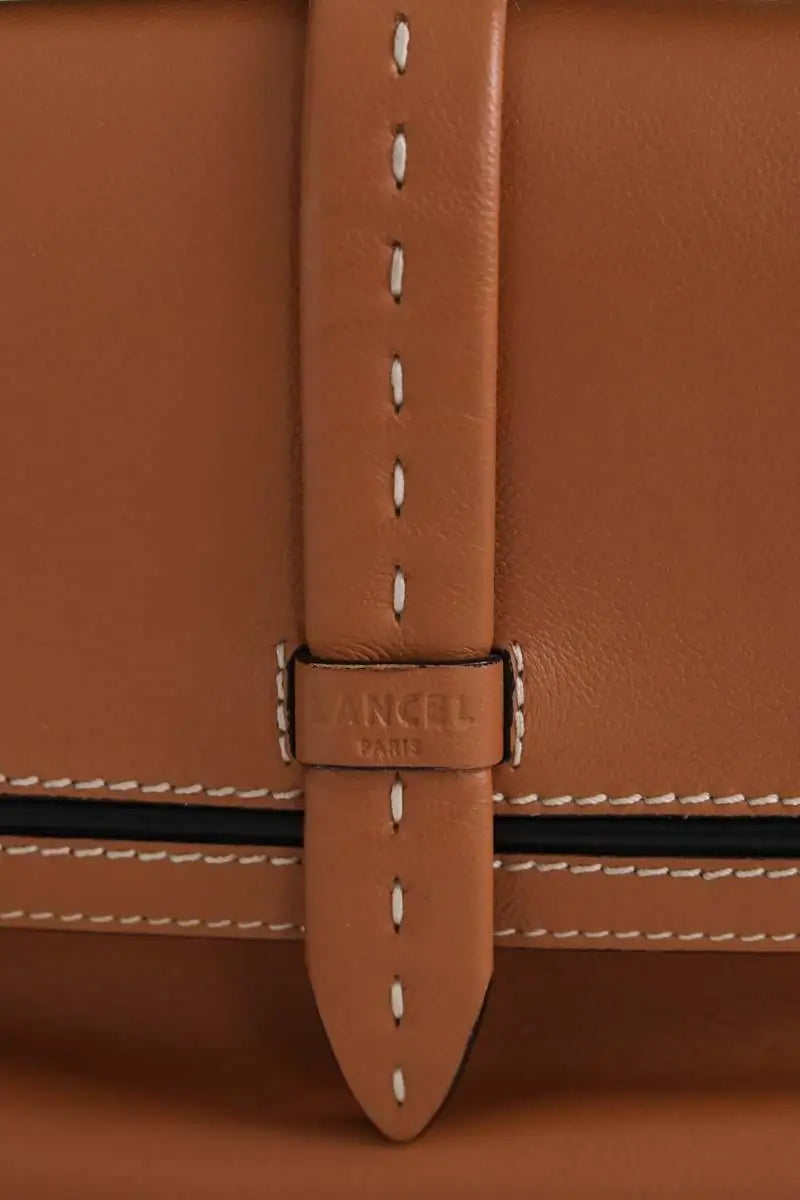 Sac à bandoulière Lancel Camel en Cuir