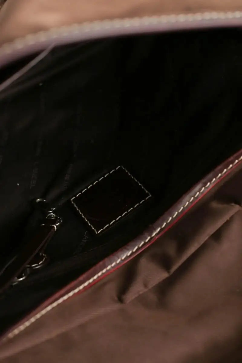 Sac à bandoulière Lancel Marron en Synthétique