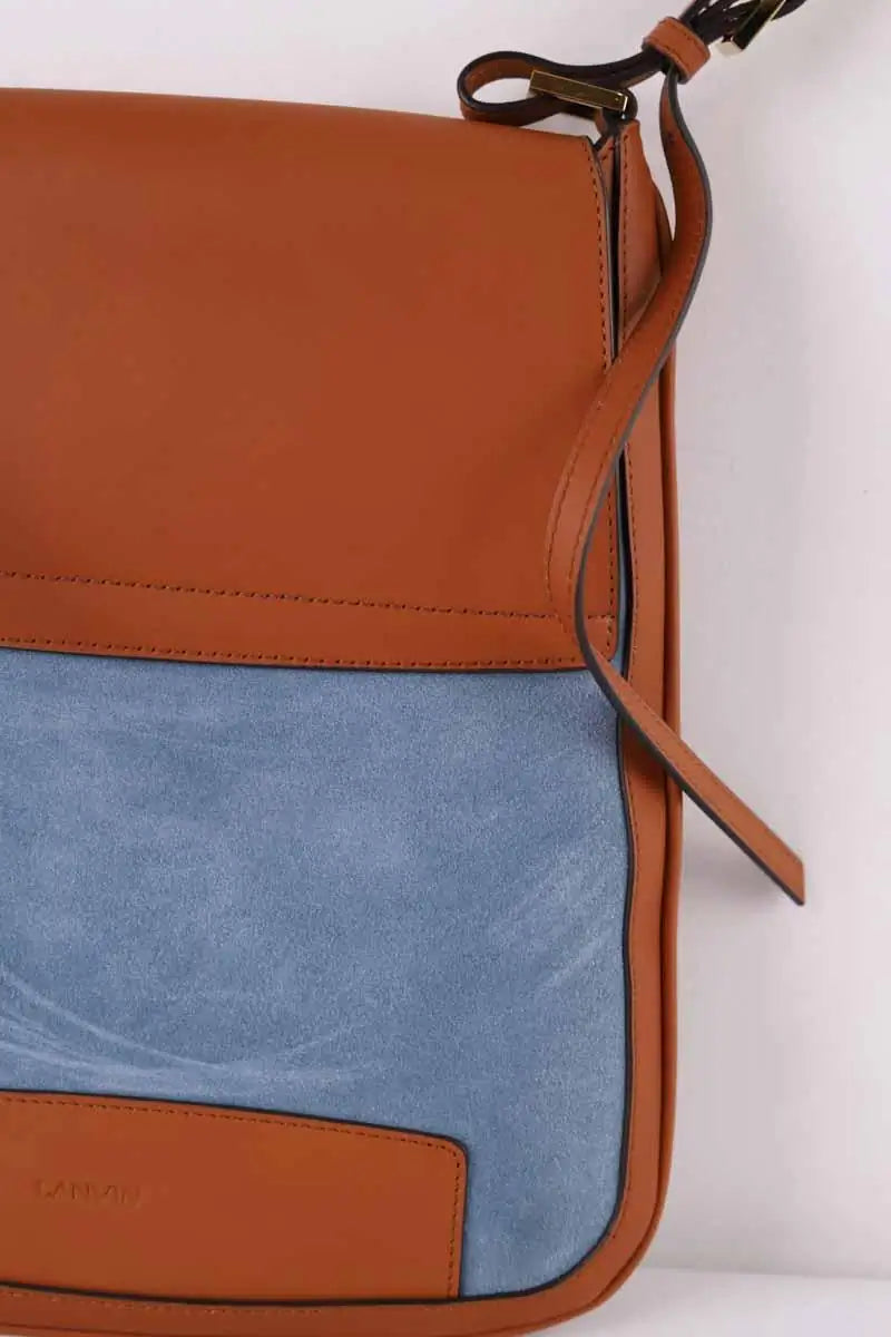Sac à bandoulière Lanvin Marron en Cuir