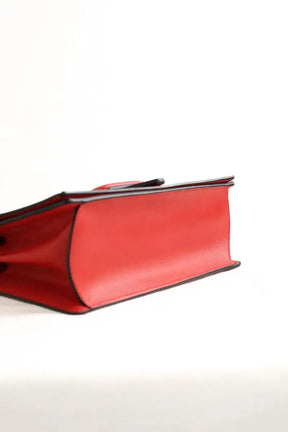 Sac à bandoulière Loewe Barcelona Rouge en Cuir
