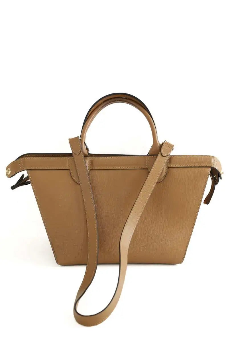 Sac à bandoulière Longchamp Camel en Cuir