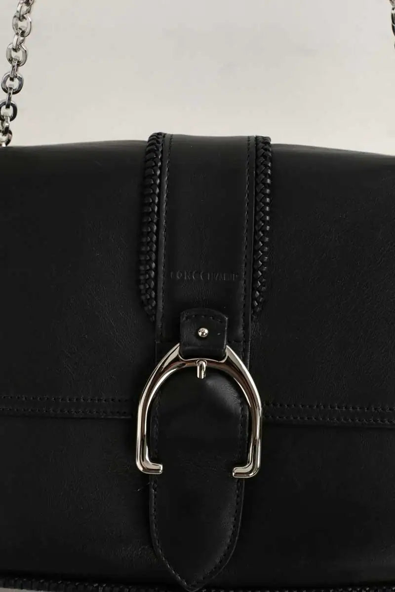 Sac à bandoulière Longchamp Noir en Cuir