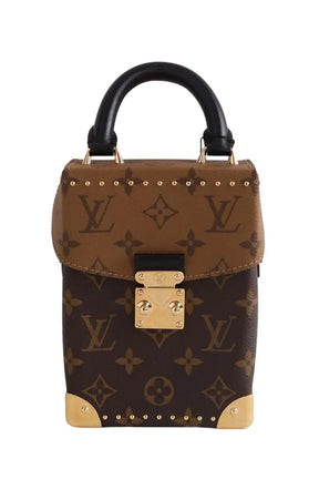 Sac à bandoulière Louis Vuitton Camera Box Marron en Cuir - Seconde Main