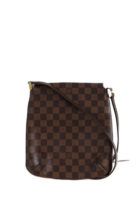Sac à bandoulière Louis Vuitton Musette Salsa Marron en Cuir