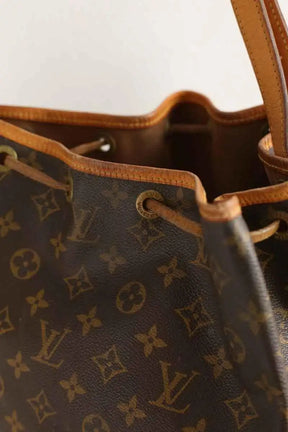Sac à bandoulière Louis Vuitton Noé Marron en Cuir