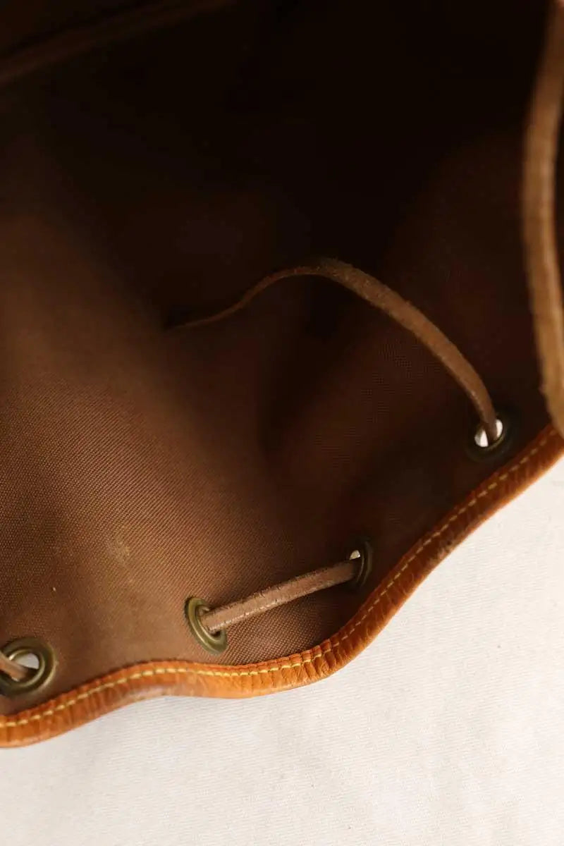 Sac à bandoulière Louis Vuitton Noé Marron en Cuir
