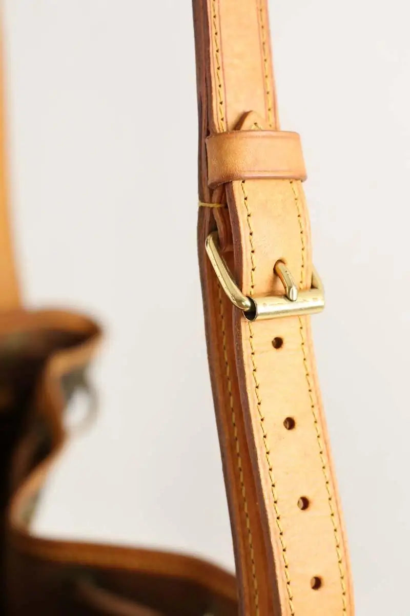 Sac à bandoulière Louis Vuitton Noé Marron en Cuir