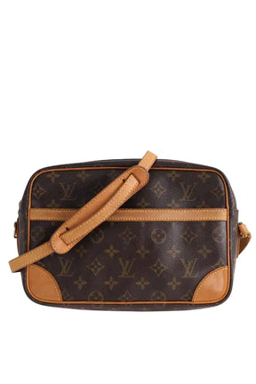 Sac à bandoulière Louis Vuitton Trocadéro 27 Marron en Cuir - Seconde Main