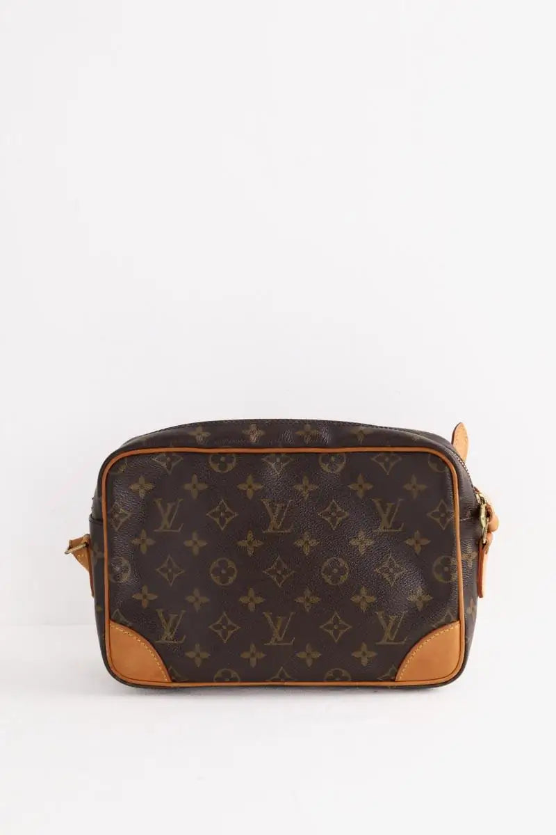 Sac à bandoulière Louis Vuitton Trocadéro 27 Marron en Cuir