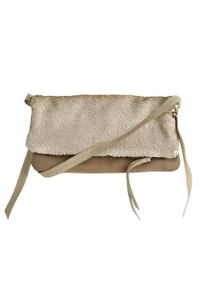 Sac à bandoulière Maje Beige en Polyester - Seconde Main